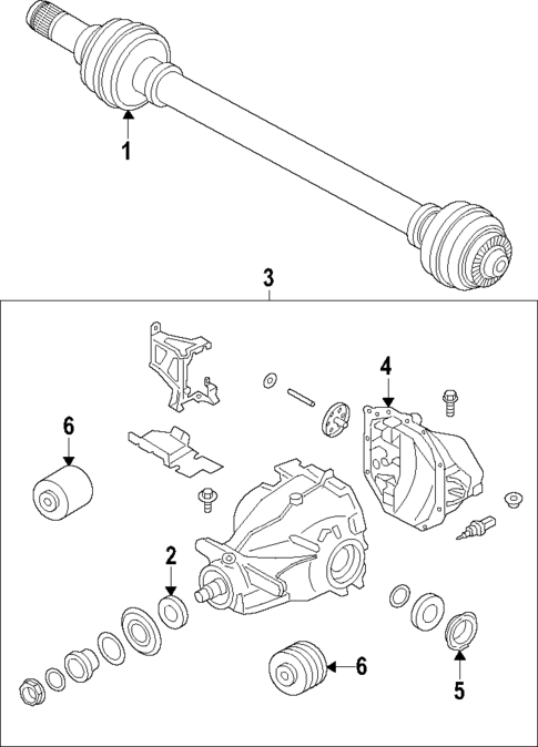 Drive Axles for 2025 BMW 330i #0