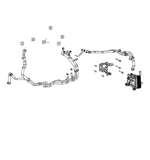 68312977AD - Cooling: Coolant Hose And Tube for Jeep: Gladiator, Wrangler Image