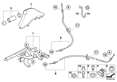 Handbrake Lever for 2013 Mini Cooper #0