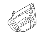 8H0867104BQBX - : Door Interior Trim Panel for Audi: A4, A4 Quattro, S4 Image