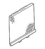 8E5861333MDF - Body: Blind for Audi: A4, A4 Quattro, RS4, S4 Image