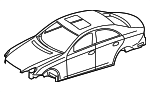 2196000905 - Body: Body Assembly for Mercedes-Benz Image