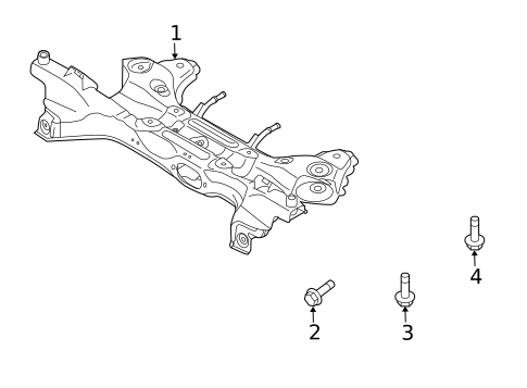 Suspension Mounting for 2011 Kia Soul #0