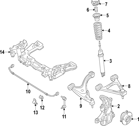 Suspension Components for 2024 Mazda MX-5 Miata #1