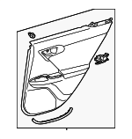 6764076150C8 - : Door Trim Panel for Lexus Image