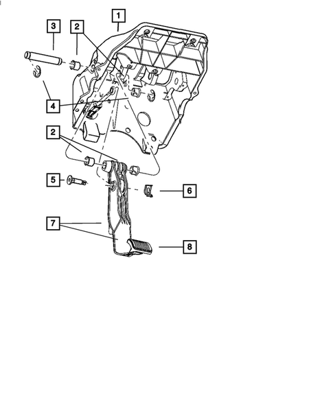 Clutch Pedals for 2010 Dodge Ram 3500 #1