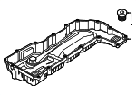 24115A8B427 - Maintenance &amp; Lubrication: Trans Pan for BMW Image