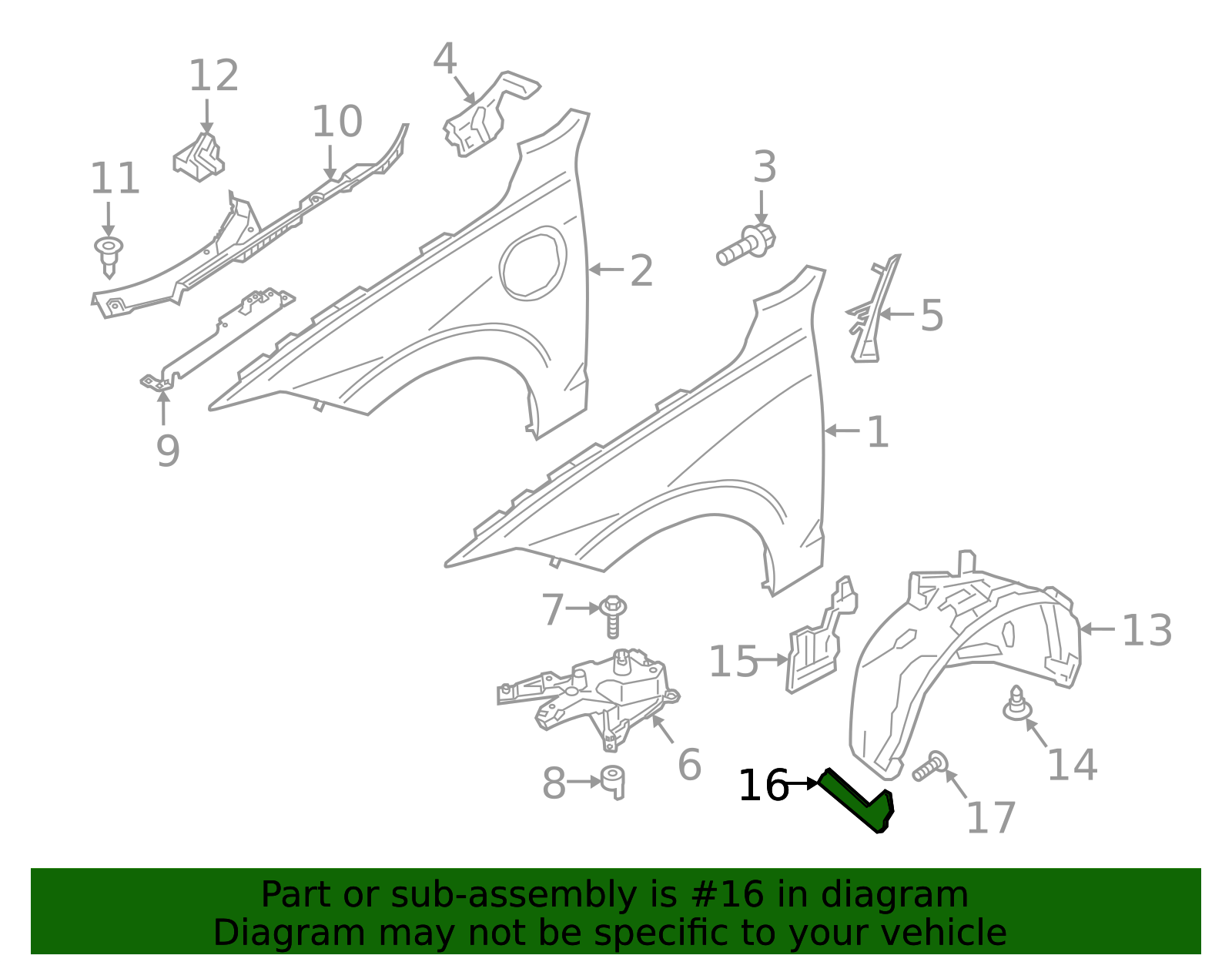 32392707 - High-Quality Air Deflector for 2018-2025 Volvo XC60 ...