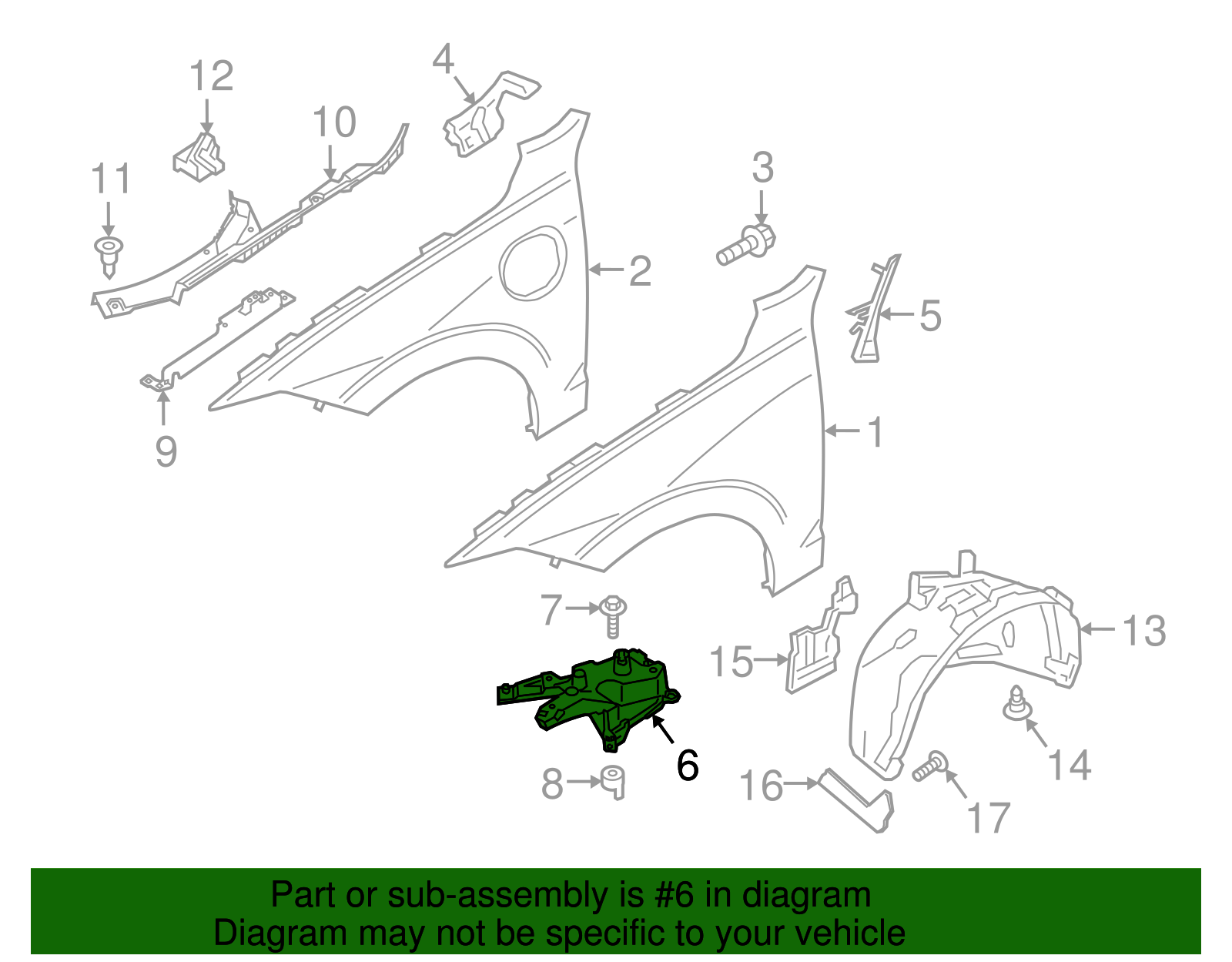 Genuine Mount Panel for 2018-2025 Volvo XC60 | Part