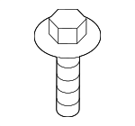 30640922 - Body: Mount Panel Screw for Volvo: C40 Recharge, EC40, EX90, S60, S90, V60, V60 Cross Country, V90, V90 Cross Country, XC40, XC40 Recharge, XC60, XC90 Image