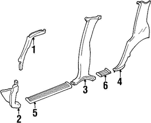 15667456 - Body: Cowl Trim for GM Image