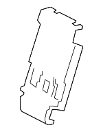 PAB88588300 - Body: Seat Back Pad for Porsche Image image