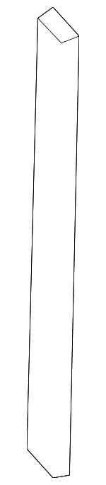 F3LY19E572A - HVAC: Condenser Seal for Ford: Mustang | Lincoln: Mark VIII Image