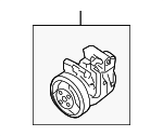 73111AE05A - HVAC: Compressor Assembly for Subaru: Baja, Legacy, Outback Image