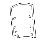 5EM07RB7 - Body: Lower Side Panel for Dodge: B2500, B3500 Image