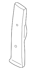 5FE35RD5 - Body: Lock Pillar Trim for Dodge: B1500, B2500, B3500 Image