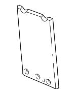 5EE51RB7 - Body: Lower Side Panel for Dodge: B2500, B3500 Image