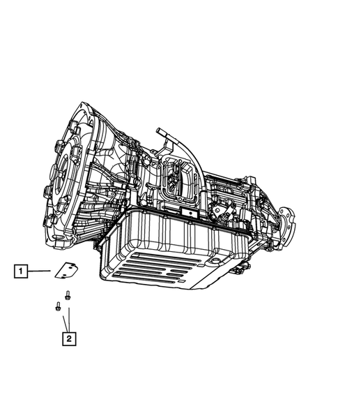 Mounting and Skid Plate for 2015 Ram 3500 #1