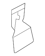 3C0861371A - Body: Retaining Bracket for Volkswagen Image
