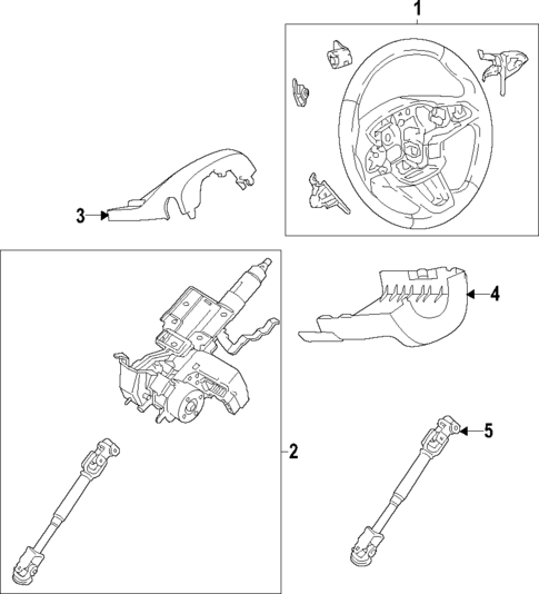 Steering Column for 2020 Ford EcoSport #0