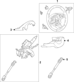 MN1Z3600AA - : Steering Wheel for Ford: EcoSport Image