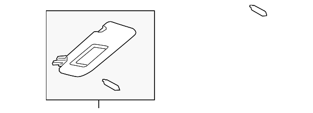 KF68-69-320E-75 - Sun-Visor - 2013-2016 Mazda CX-5 | Mazda Swag