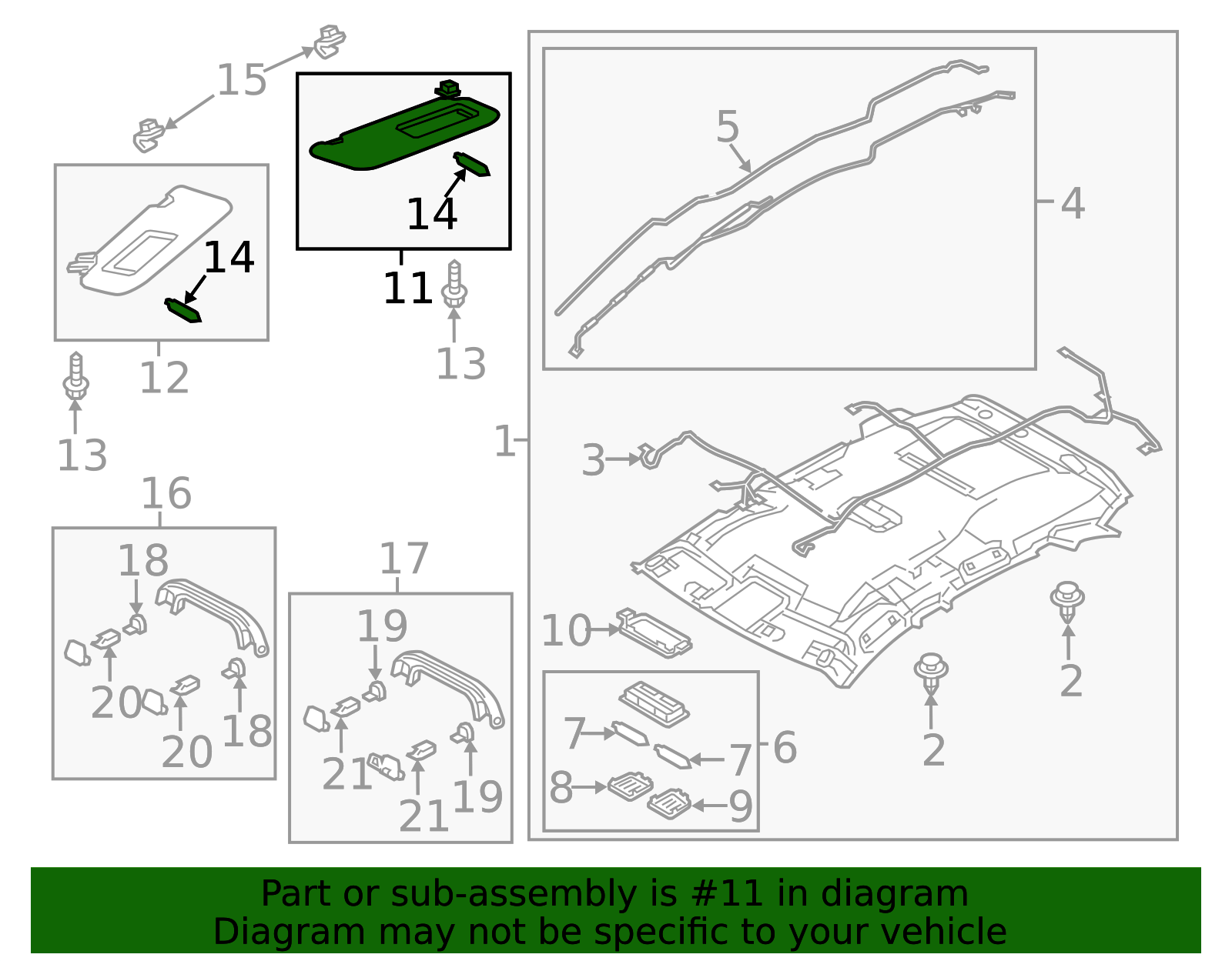 KE40-69-270E-75 - Sun Visor - 2013-2016 Mazda CX-5 | Mazda Swag
