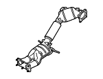 36002708 - : Catalytic Converter for Volvo: S60, S80, V60, XC60, XC70 Image