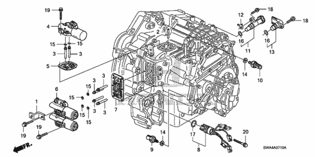 AT Solenoid for 2008 Honda CR-V #0