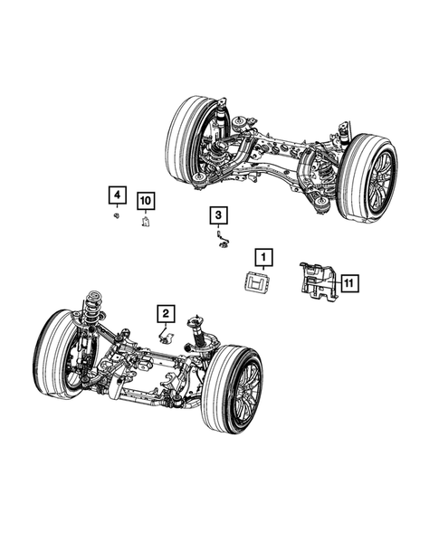 Keys, Modules and Engine Controllers for 2023 Dodge Durango #4