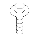 11570498 - Body: Bumper Cover Upper Bolt for GM Image