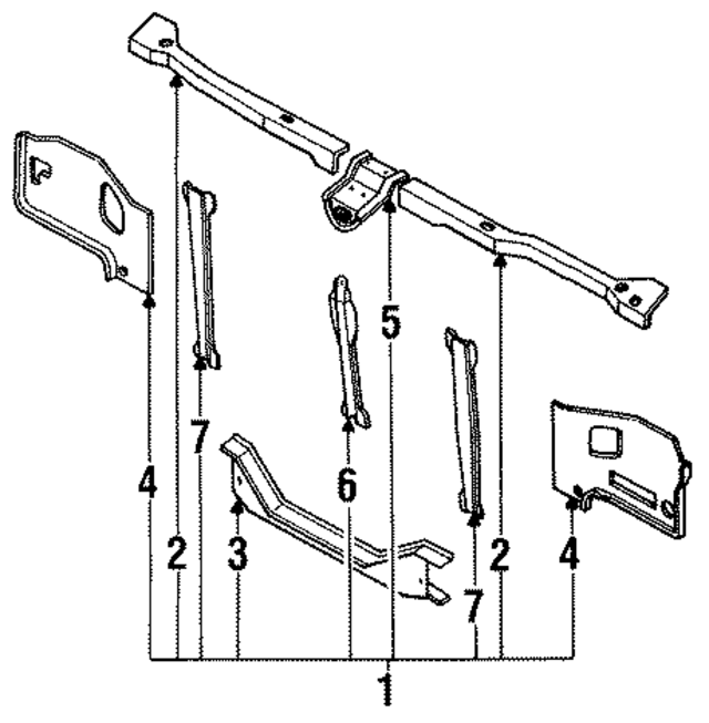 6256060U00 - Cooling System: Headlamp for Infiniti Image