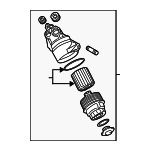 1560931051 - : Filter Assembly for Lexus: GS350, GS450h, IS250, IS300, IS350, LC500h, LS500h, RC300, RC350 Image