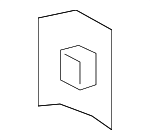 D65170040 - Body: Reinforced Panel Reinforced Plate for Mazda: CX-5, CX-9 Image