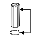 2781800009 - Maintenance &amp; Lubrication: Engine Oil Filter Element for Mercedes-Benz Image