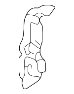 8D0121283H - Cooling System: Air Duct for Audi: A4, A4 Quattro, S4 Image
