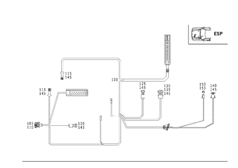 Electronic Stability Program (ESP&reg;) for 1998 Mercedes-Benz E430 #0