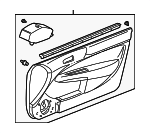 83500S00A02ZB - : Trim Panel Assembly for Honda: Civic Image