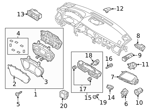 Navigation System for 2015 Hyundai Genesis #1