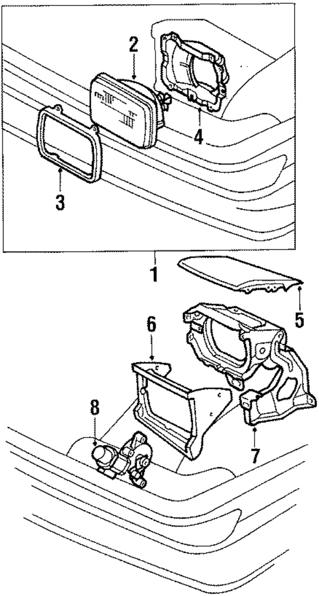 8569012020 - : Headlight Motor for Toyota Image