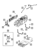 68636329AA - : Fuel Supply Hose for Jeep: Grand Wagoneer, Wagoneer Image