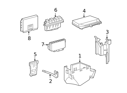 Fuse & Relay for 2008 Mercedes-Benz SL55 AMG #0