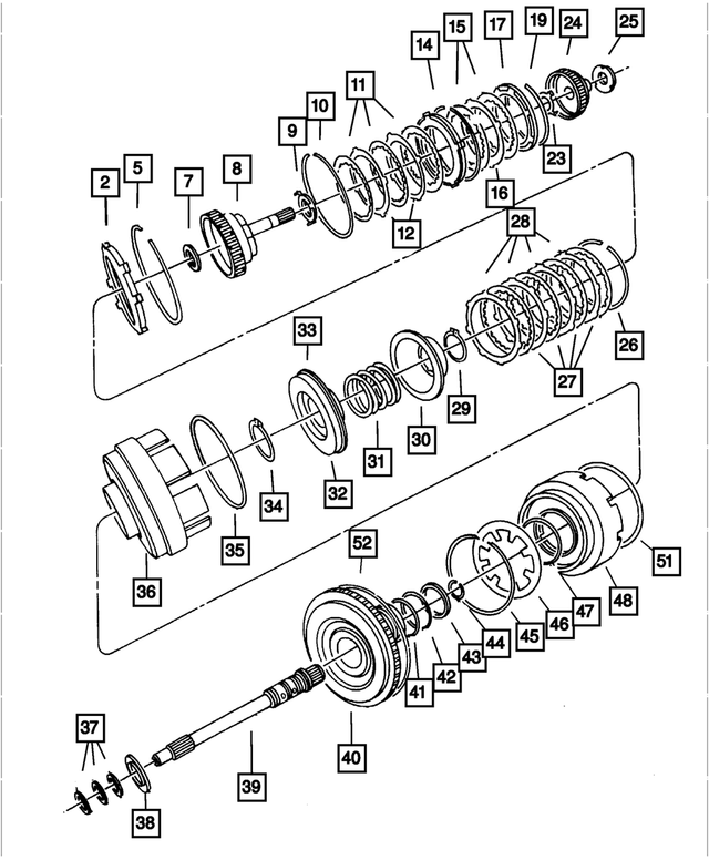 4531678 - Automatic Transaxle 4 Speed: Clutch Disc for Mopar Image image