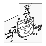 84610825 - : Door Trim Panel for GM Image