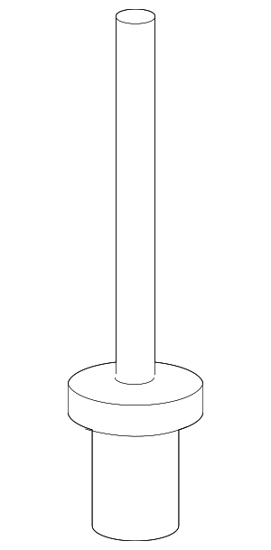 PAF016206 - Body: Spoiler Rivet for Porsche Image