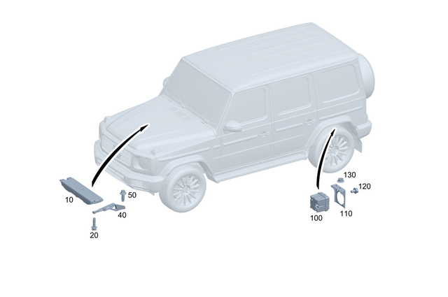 2069061004 - Electrical Equipment and Instruments: Sound Generator for Mercedes-Benz: AMG GT 63 Pro, AMG GT 63 S E Performance, C63 AMG S E Performance, EQE 350, EQE 350 SUV, EQE 350+ SUV, EQE 500 SUV, EQE AMG, EQE AMG SUV, EQS AMG, G580, GLC43 AMG, GLC63 AMG S E Performance, S63 AMG E Performance, SL63 AMG S E Performance Image image