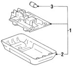 8124095704B1 - : Interior Lamp for Toyota: Land Cruiser Image