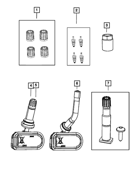 Tire Monitoring System for 2019 Ram 3500 #0