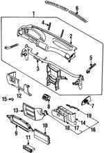K01C668D1 - : Pocket for Kia: Sephia Image
