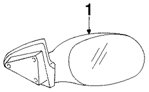Outside Mirrors for 2000 Chrysler LHS #0